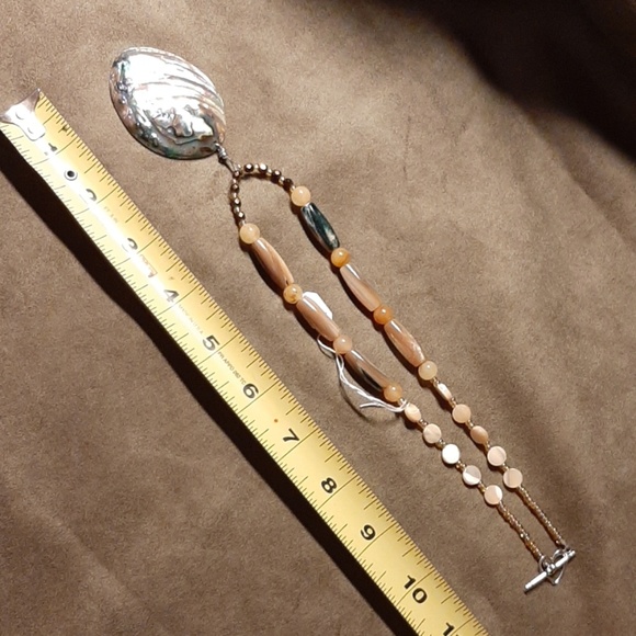 Abalone with mother of pearl necklace - Picture 5 of 8